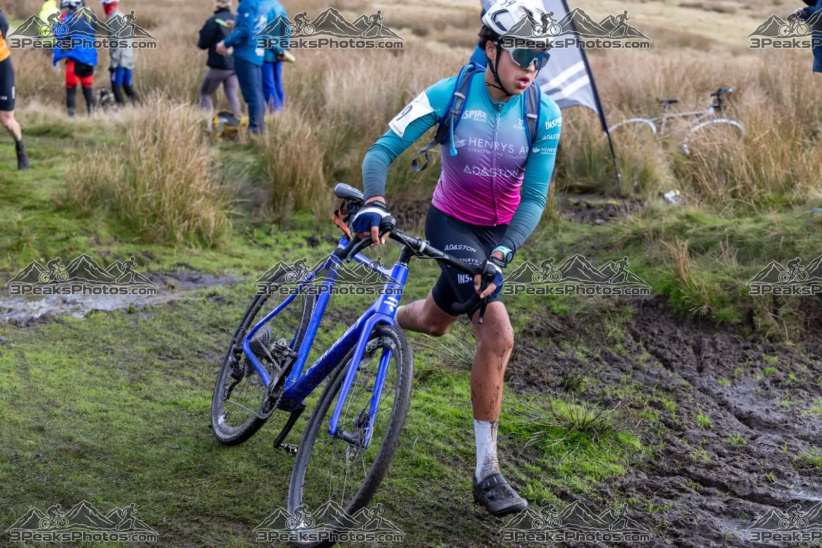 mountain bike photo at The Yorkshire Three Peaks