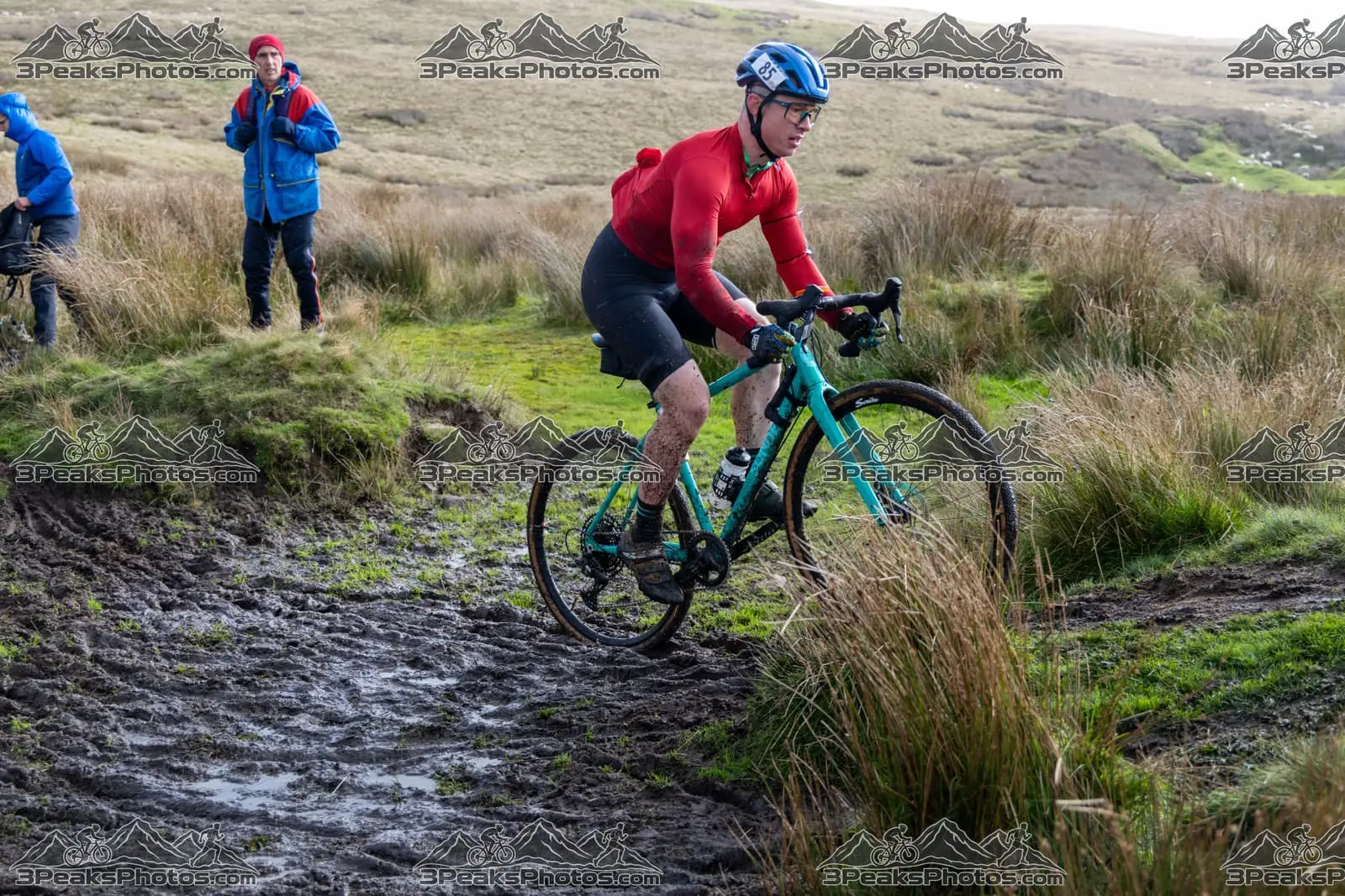 mountain bike photo at The Yorkshire Three Peaks