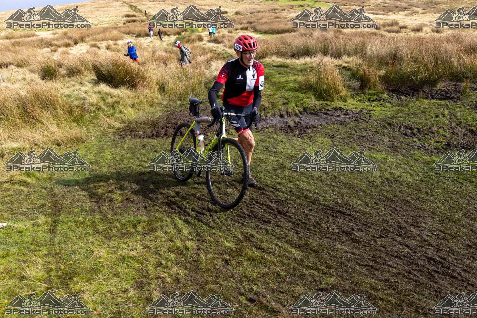 mountain bike photo at The Yorkshire Three Peaks