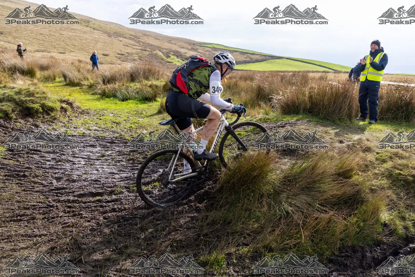 mountain bike photo at The Yorkshire Three Peaks