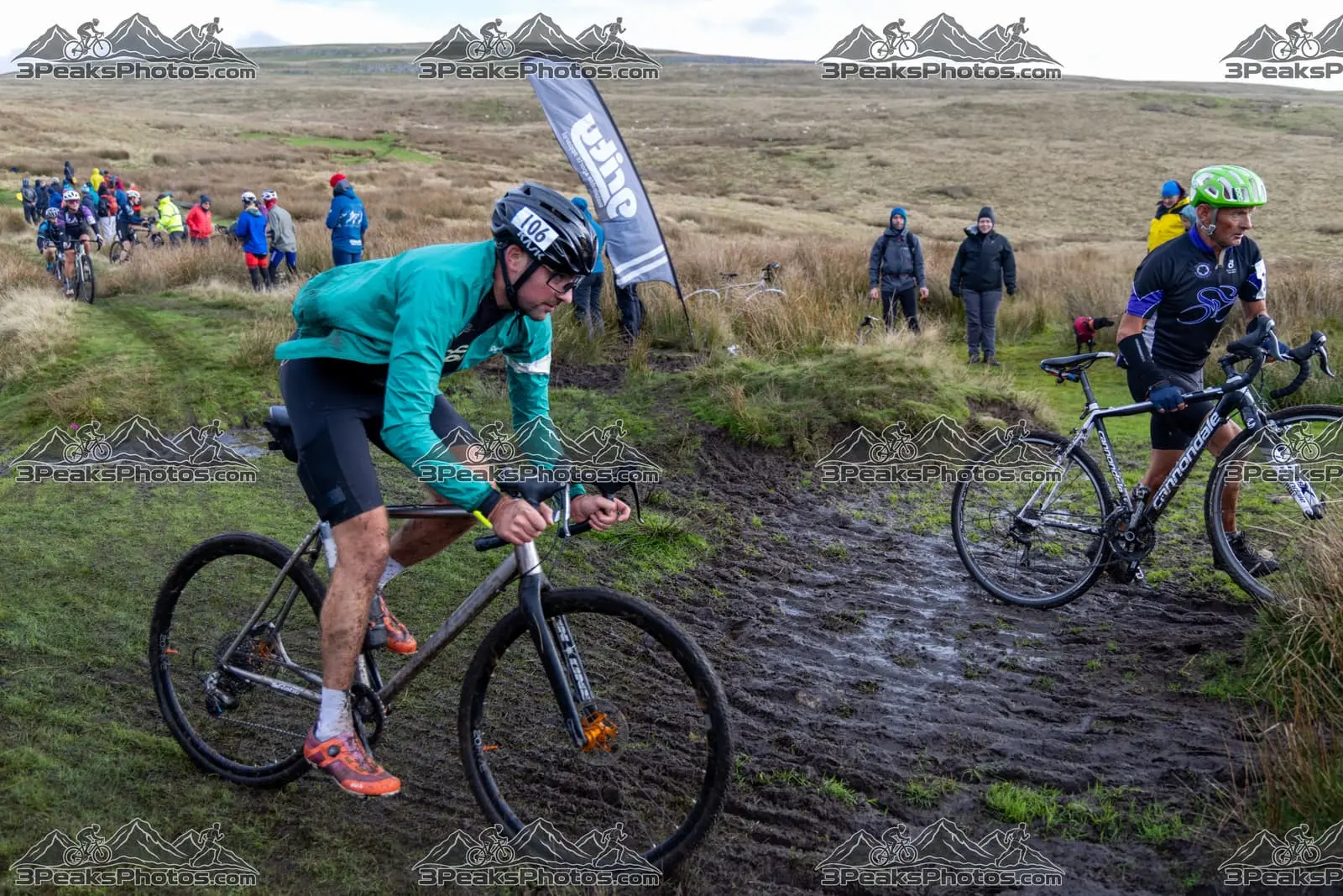 mountain bike photo at The Yorkshire Three Peaks