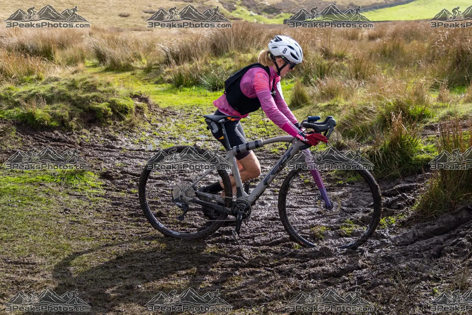 mountain bike photo at The Yorkshire Three Peaks