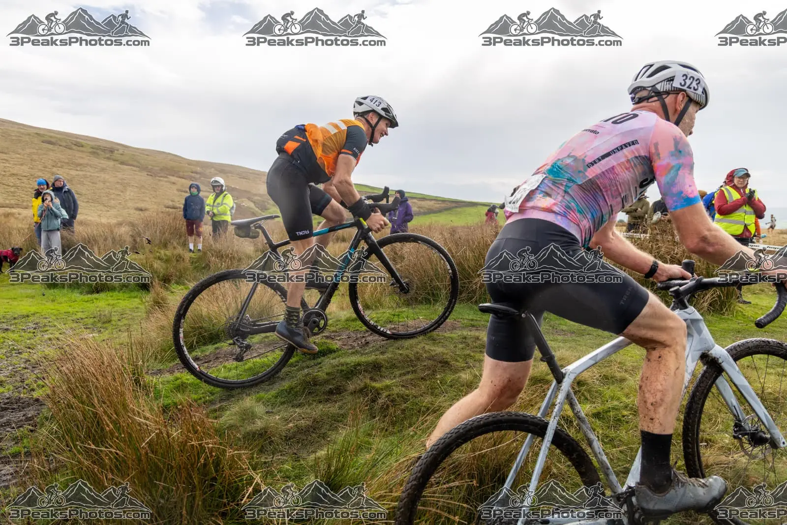 mountain bike photo at The Yorkshire Three Peaks