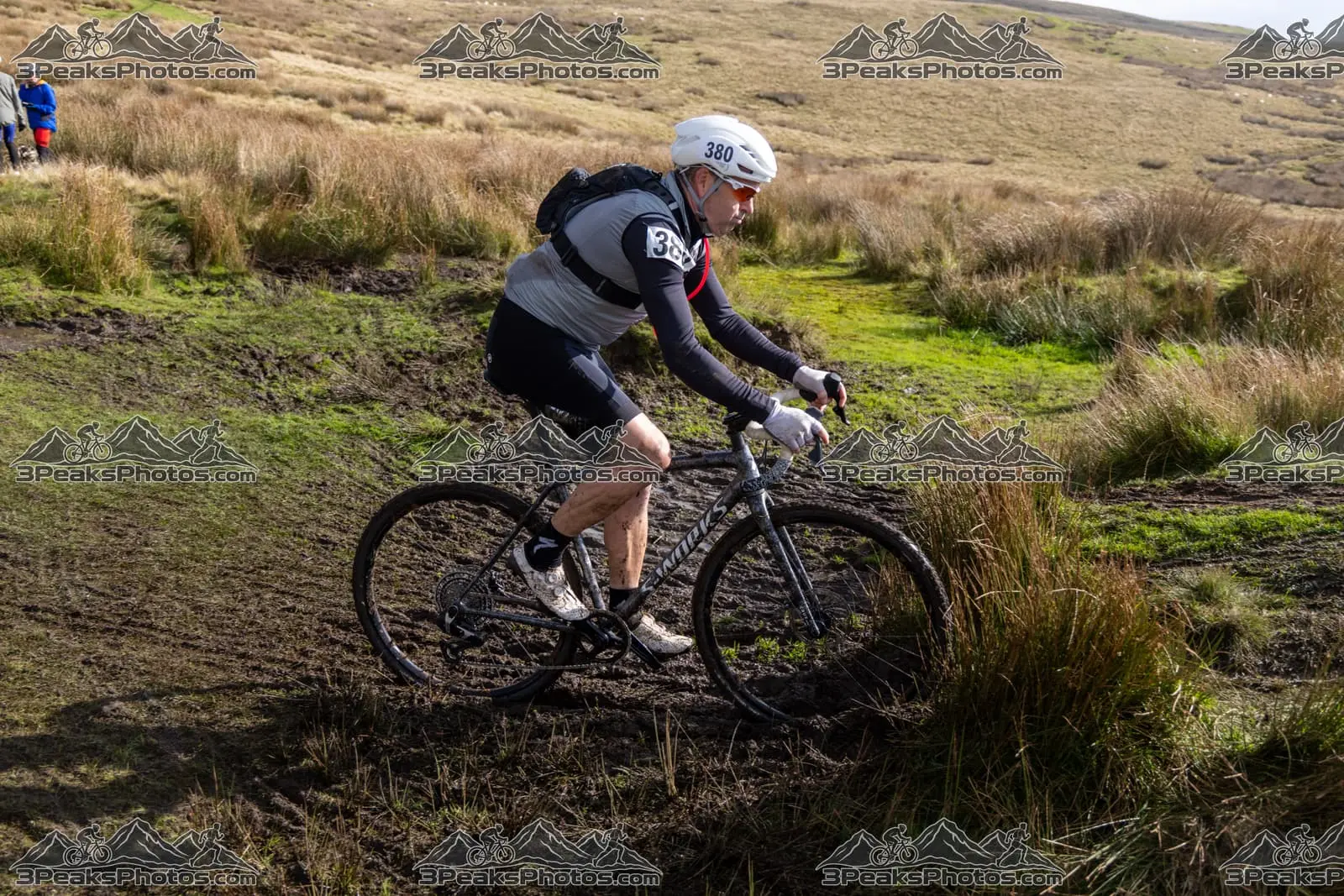 mountain bike photo at The Yorkshire Three Peaks