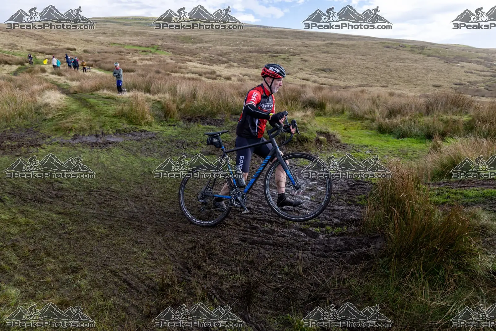 mountain bike photo at The Yorkshire Three Peaks