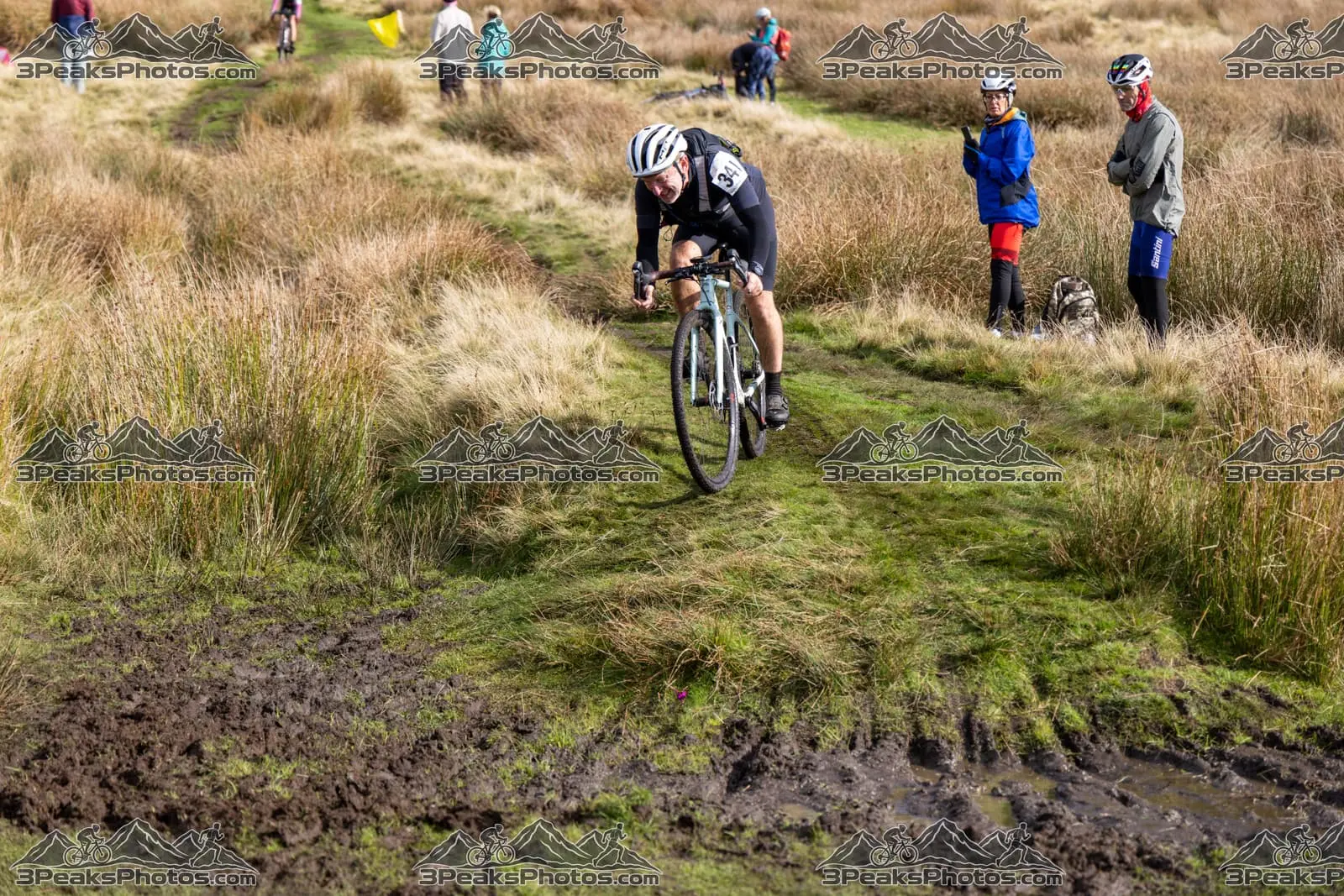 mountain bike photo at The Yorkshire Three Peaks
