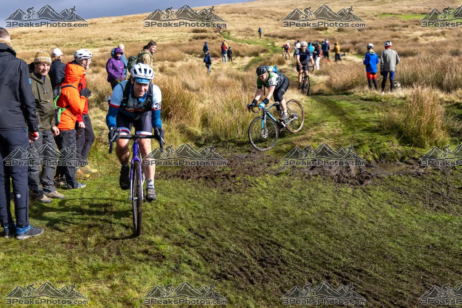 mountain bike photo at The Yorkshire Three Peaks