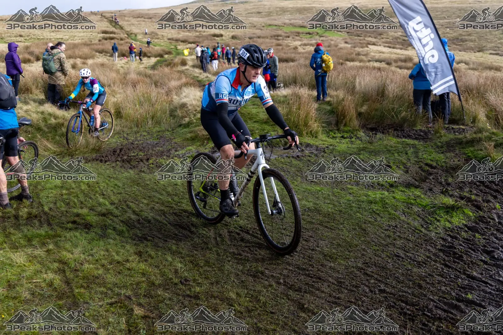 mountain bike photo at The Yorkshire Three Peaks