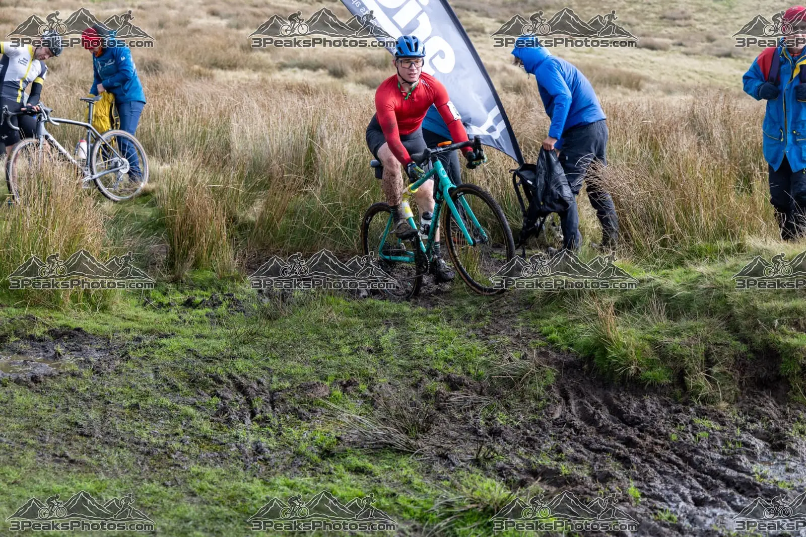 mountain bike photo at The Yorkshire Three Peaks
