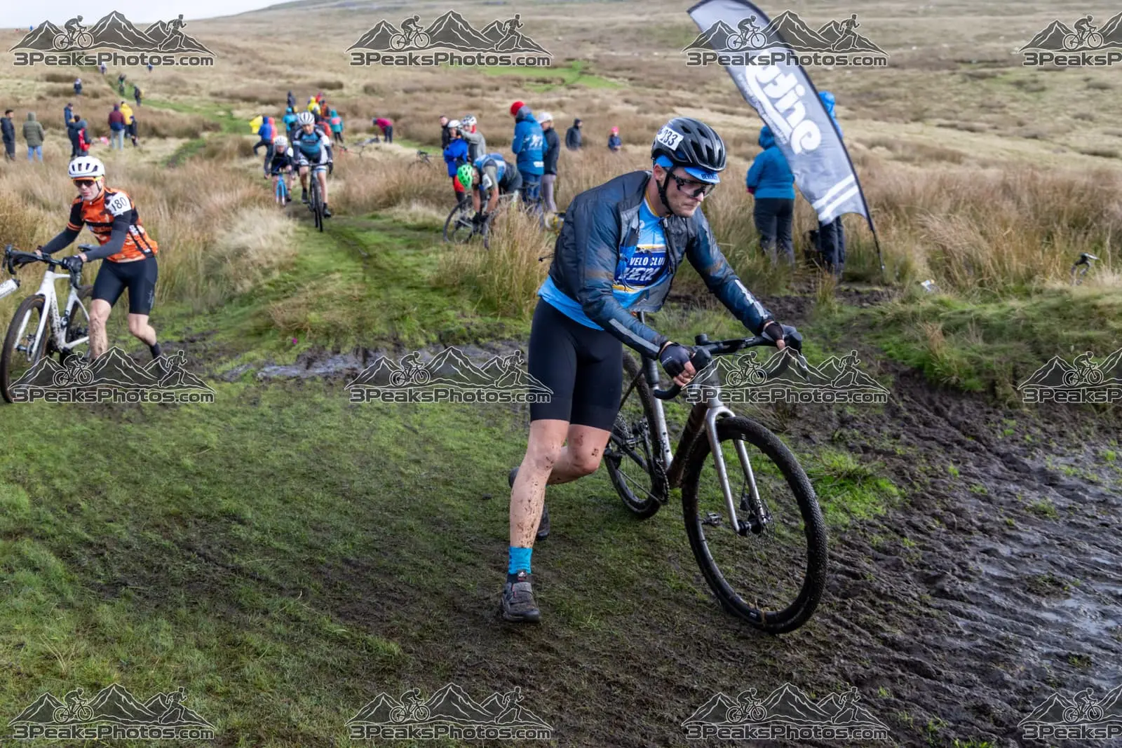 mountain bike photo at The Yorkshire Three Peaks