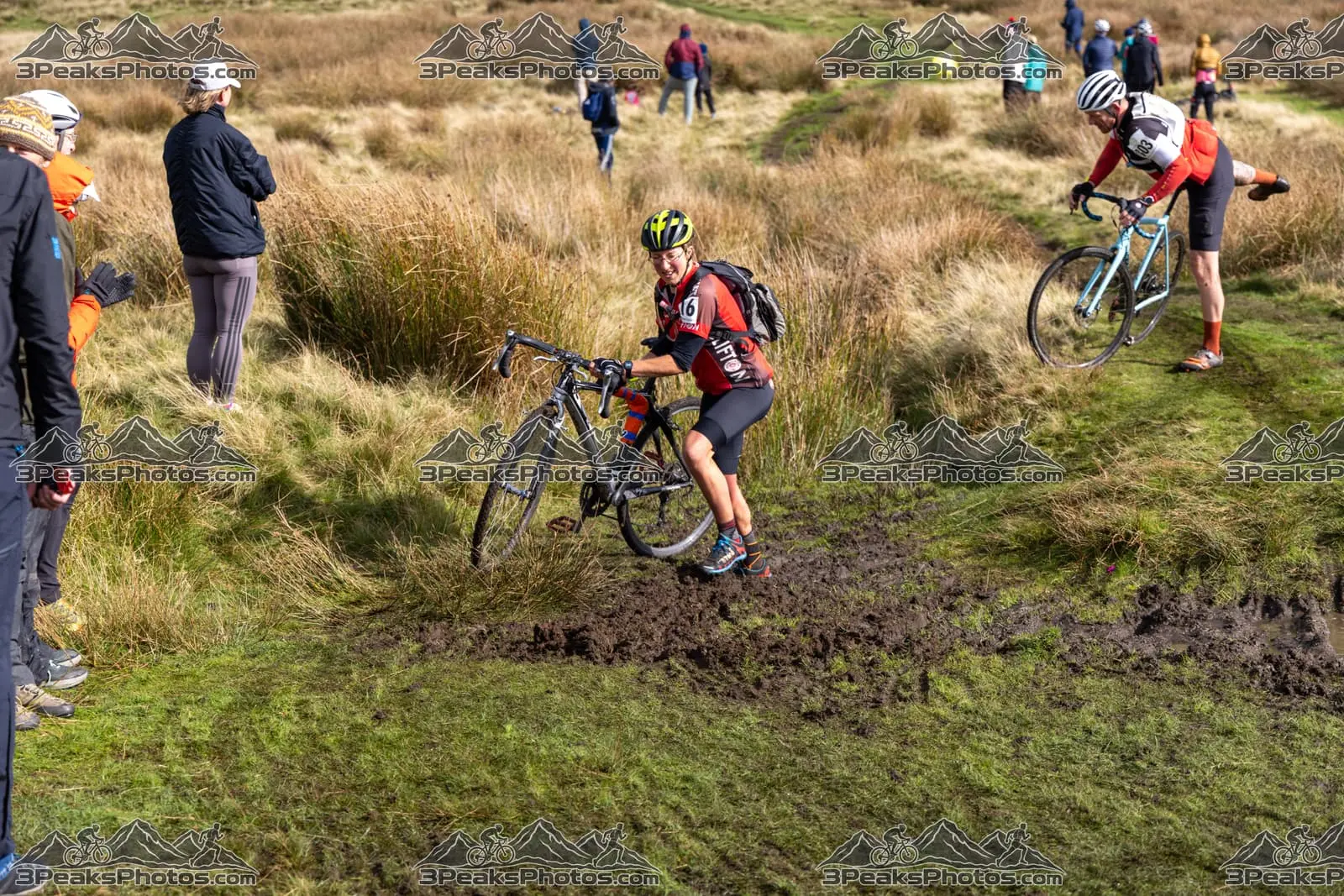 mountain bike photo at The Yorkshire Three Peaks