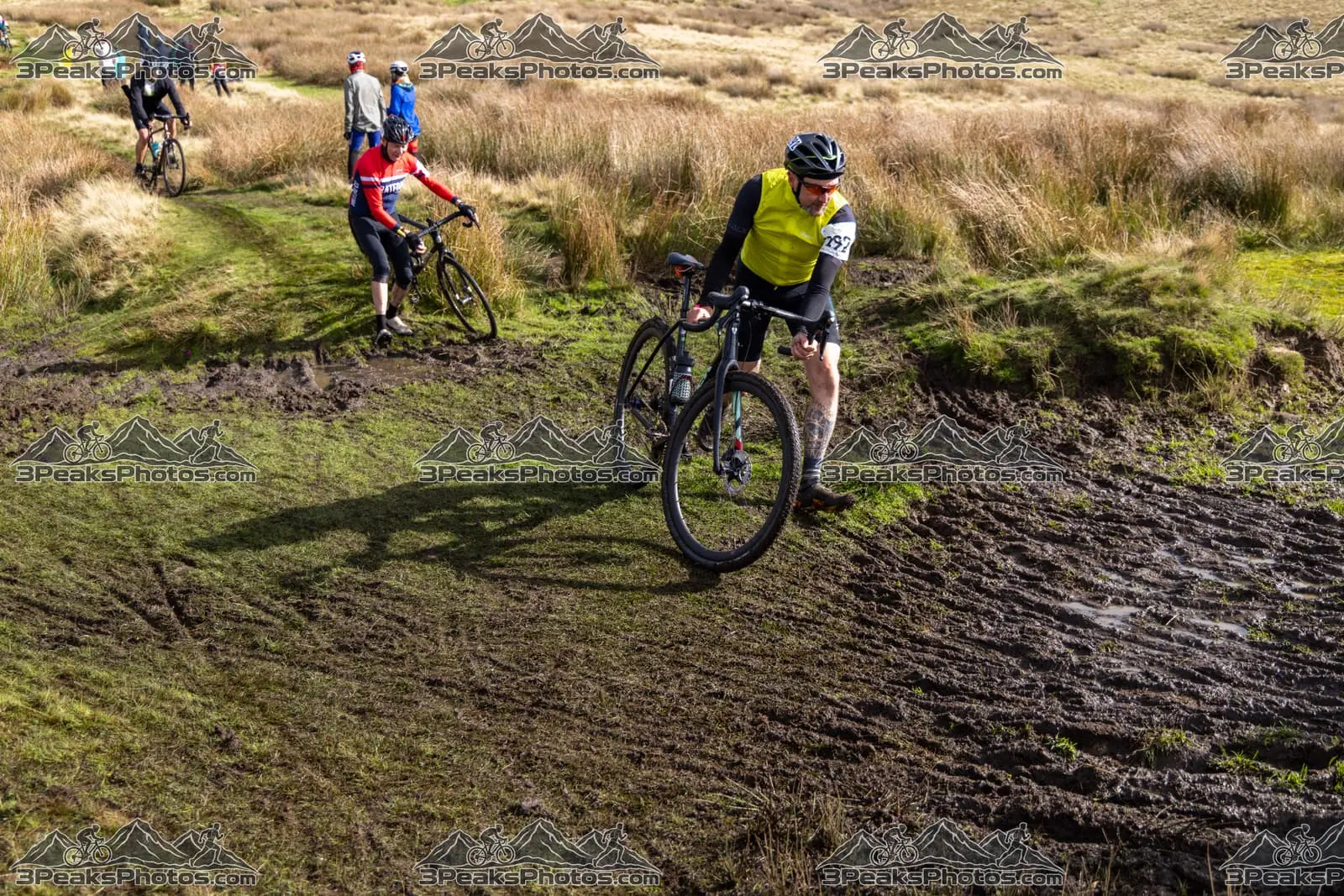 mountain bike photo at The Yorkshire Three Peaks