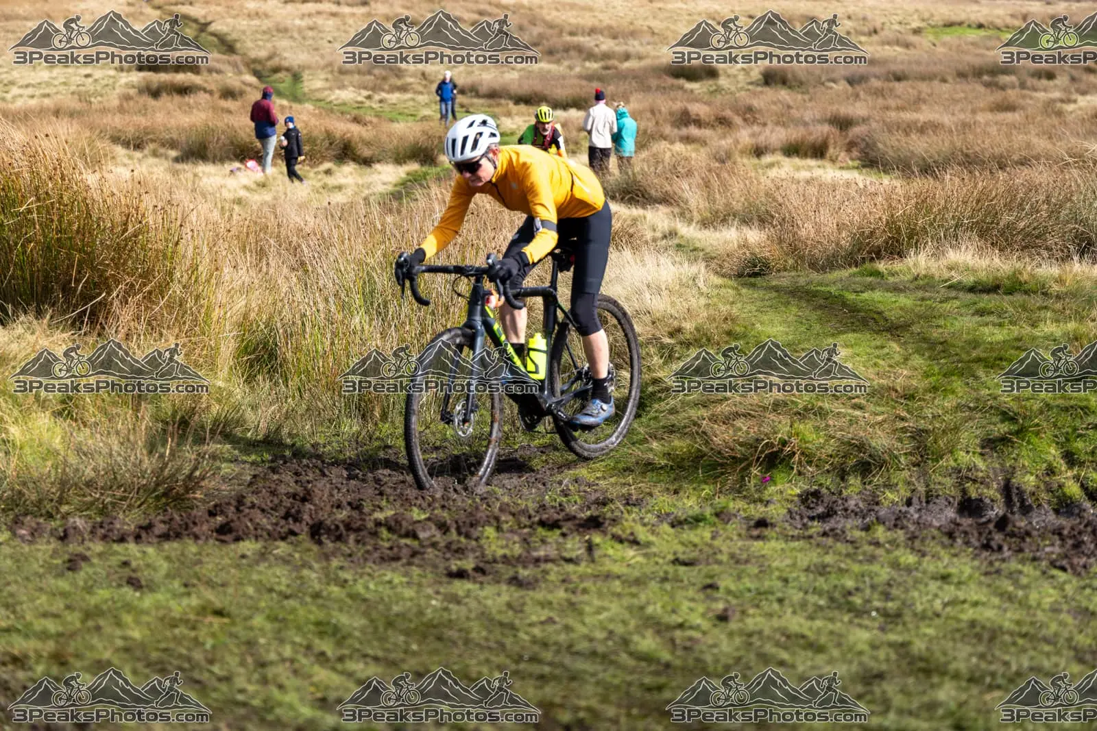 mountain bike photo at The Yorkshire Three Peaks
