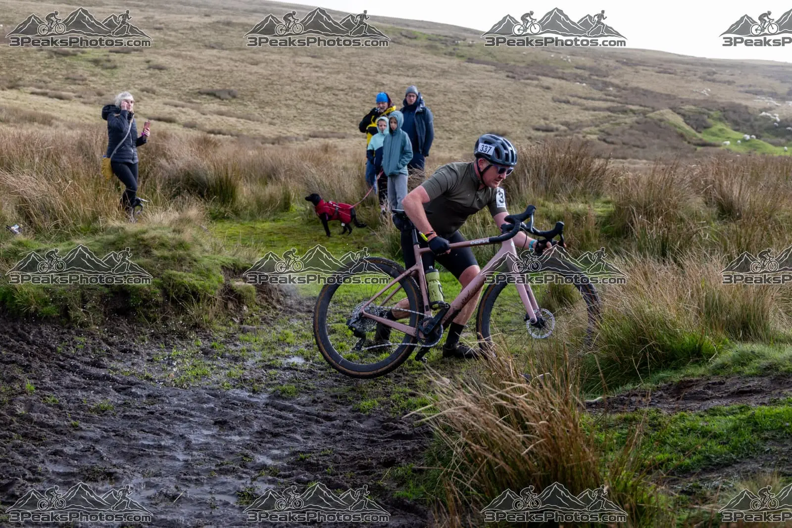 mountain bike photo at The Yorkshire Three Peaks