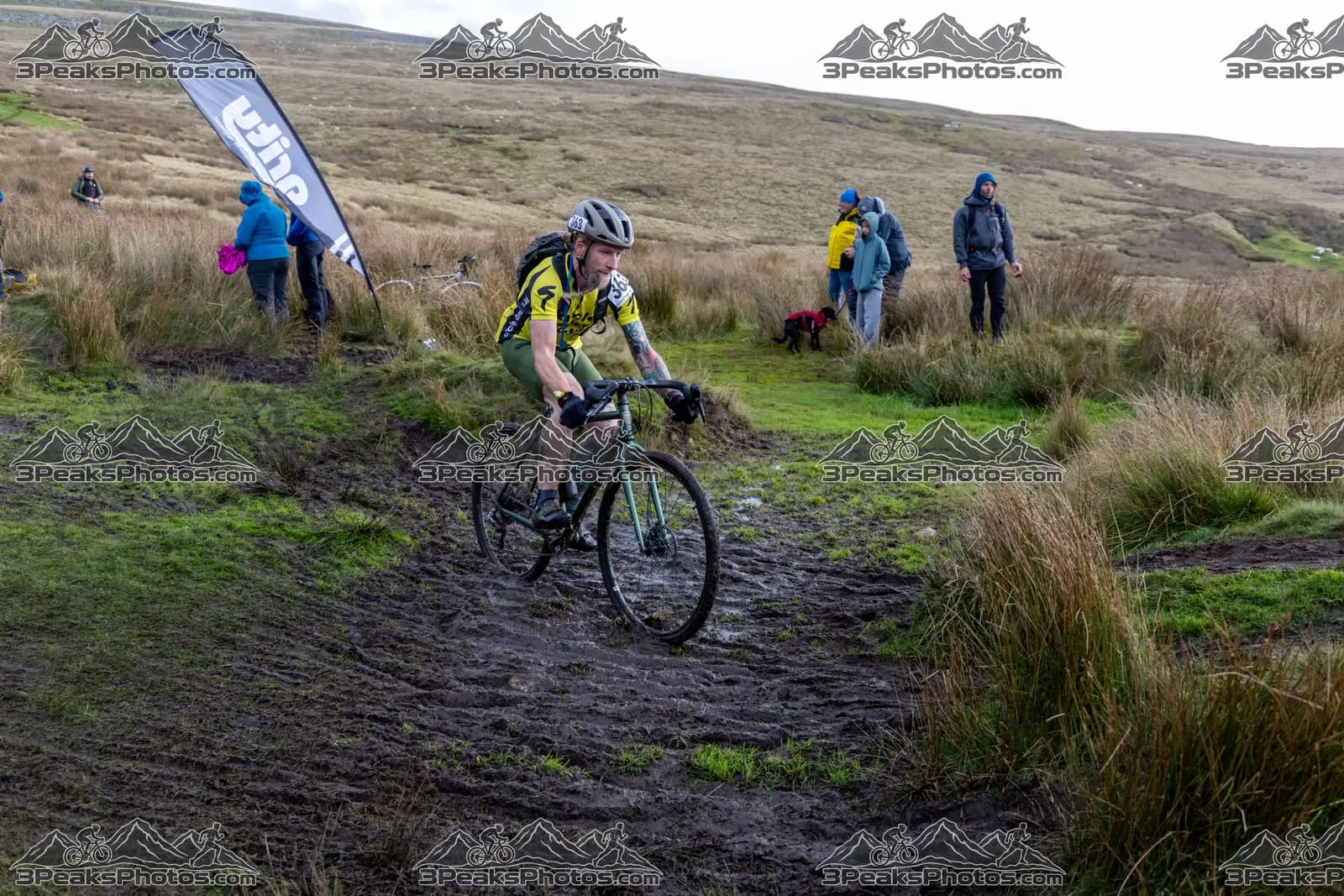mountain bike photo at The Yorkshire Three Peaks