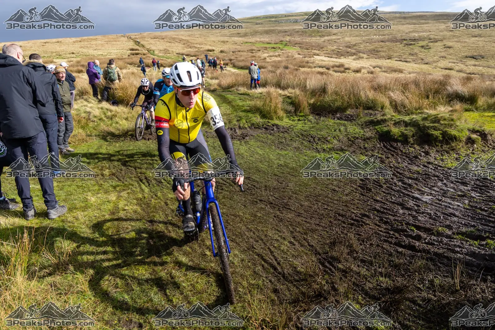 mountain bike photo at The Yorkshire Three Peaks