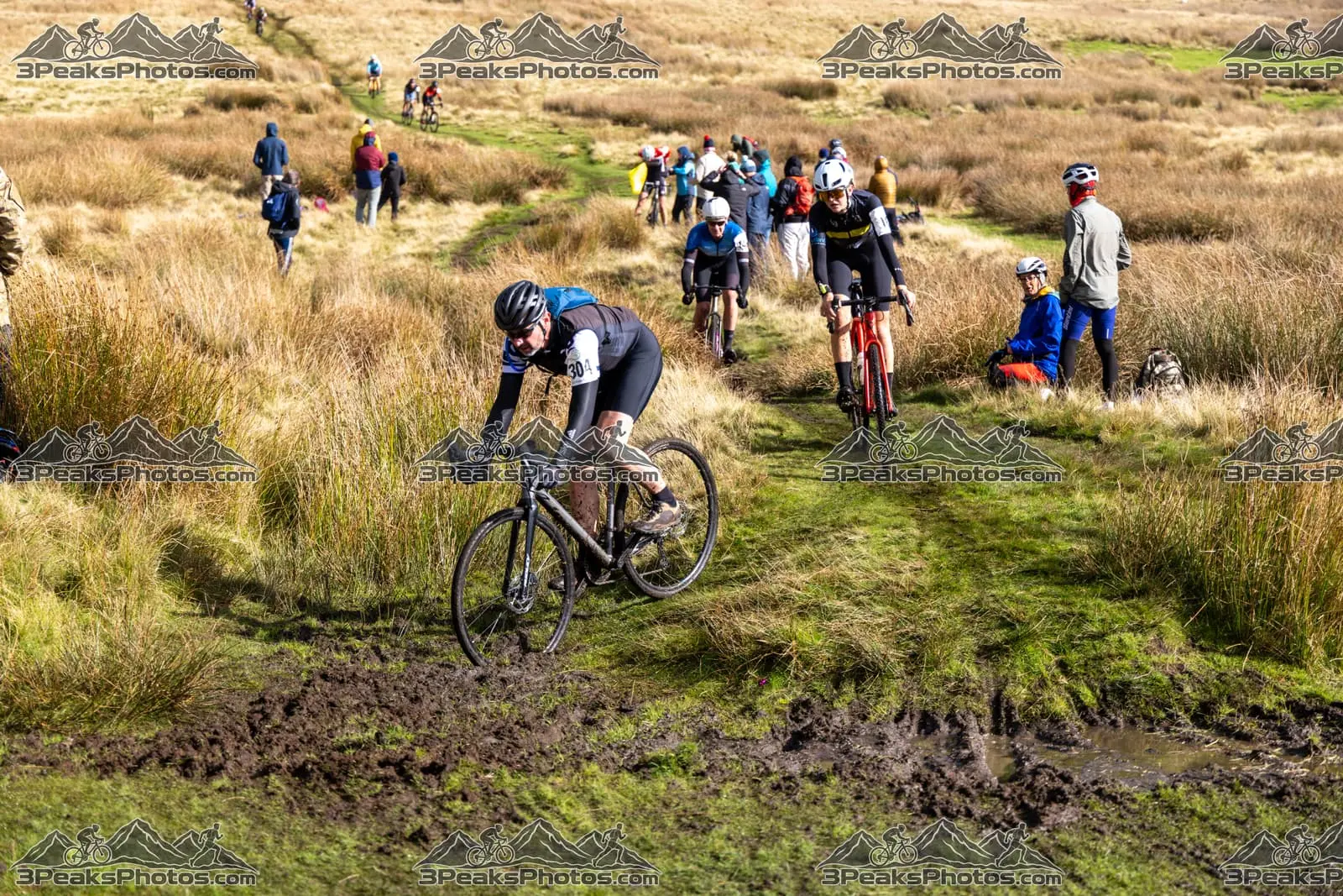 mountain bike photo at The Yorkshire Three Peaks
