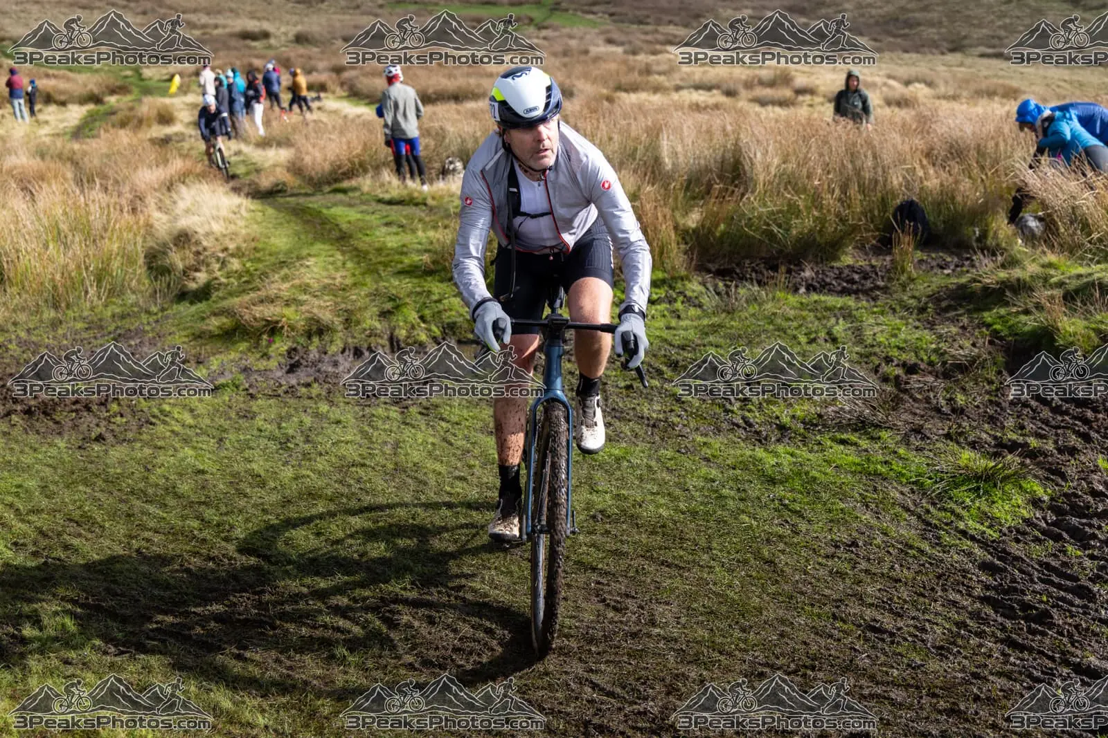 mountain bike photo at The Yorkshire Three Peaks