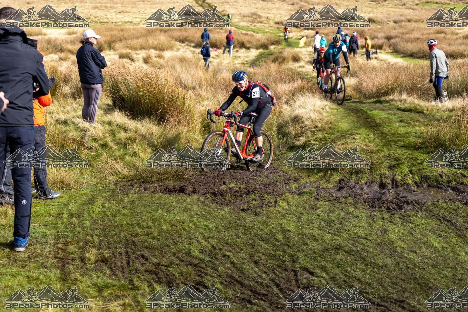 mountain bike photo at The Yorkshire Three Peaks