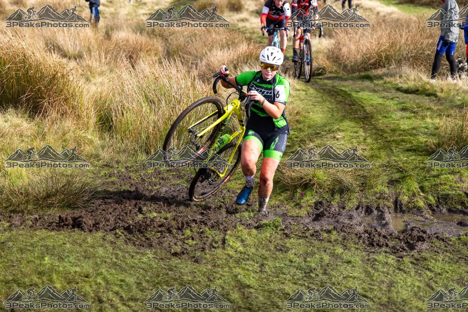 mountain bike photo at The Yorkshire Three Peaks