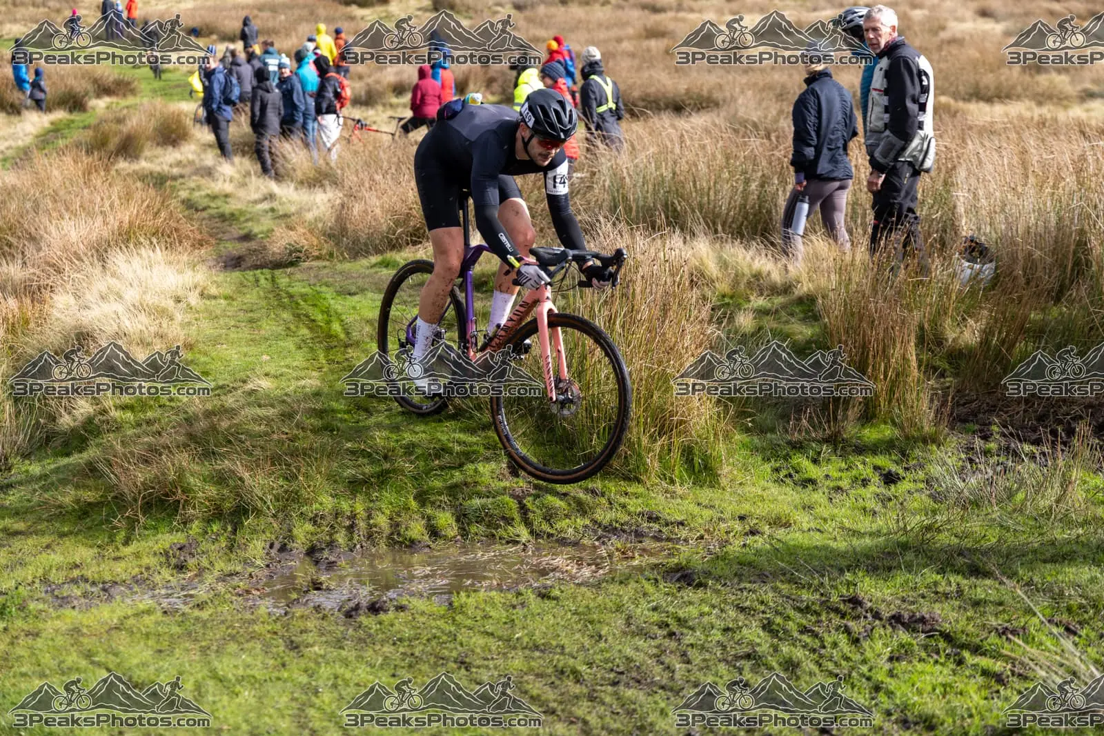 mountain bike photo at The Yorkshire Three Peaks