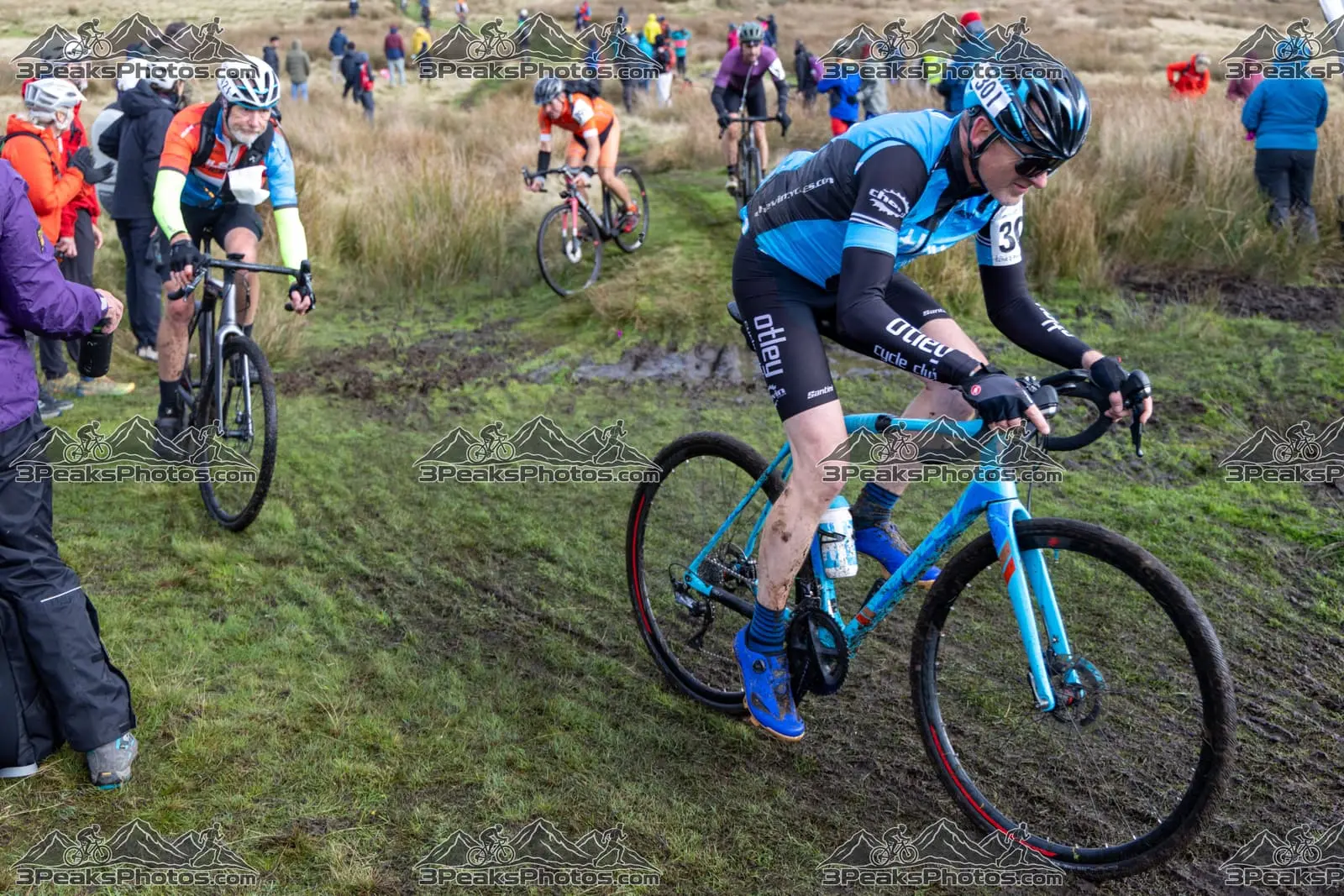mountain bike photo at The Yorkshire Three Peaks