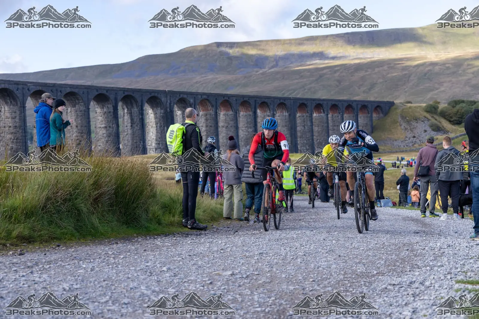 mountain bike photo at The Yorkshire Three Peaks