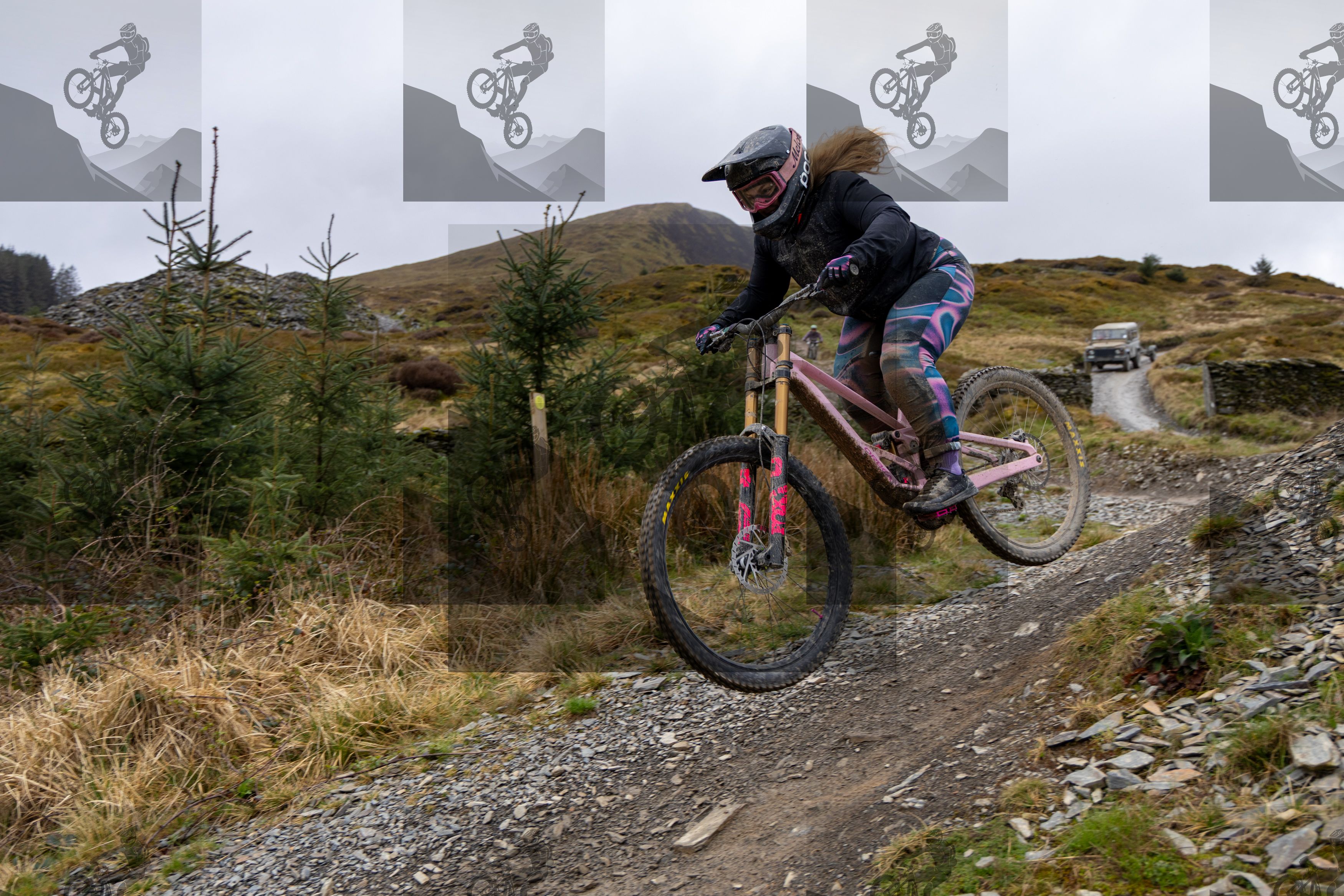 mountain bike photo at Dyfi Bike Park