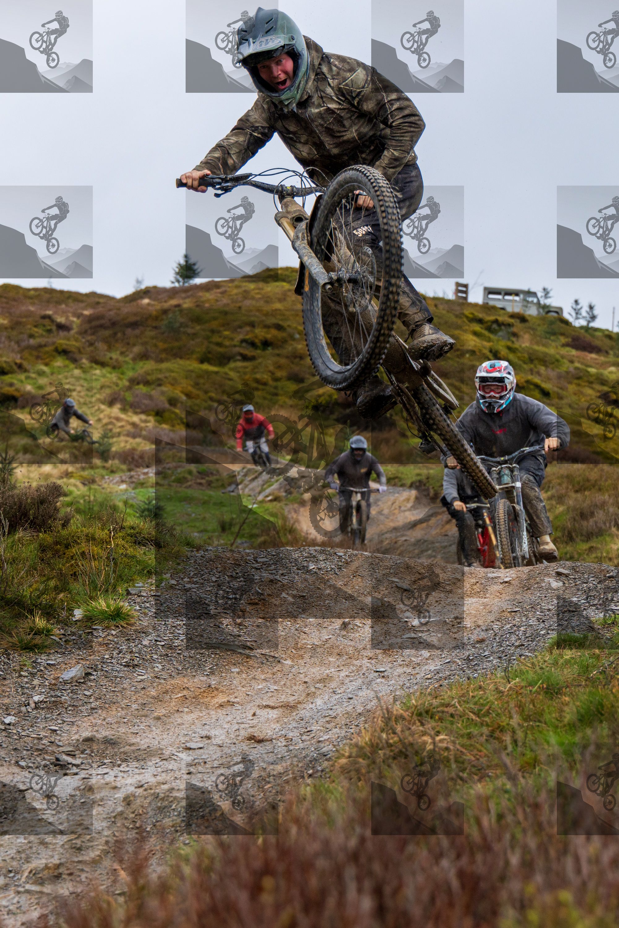 mountain bike photo at Dyfi Bike Park