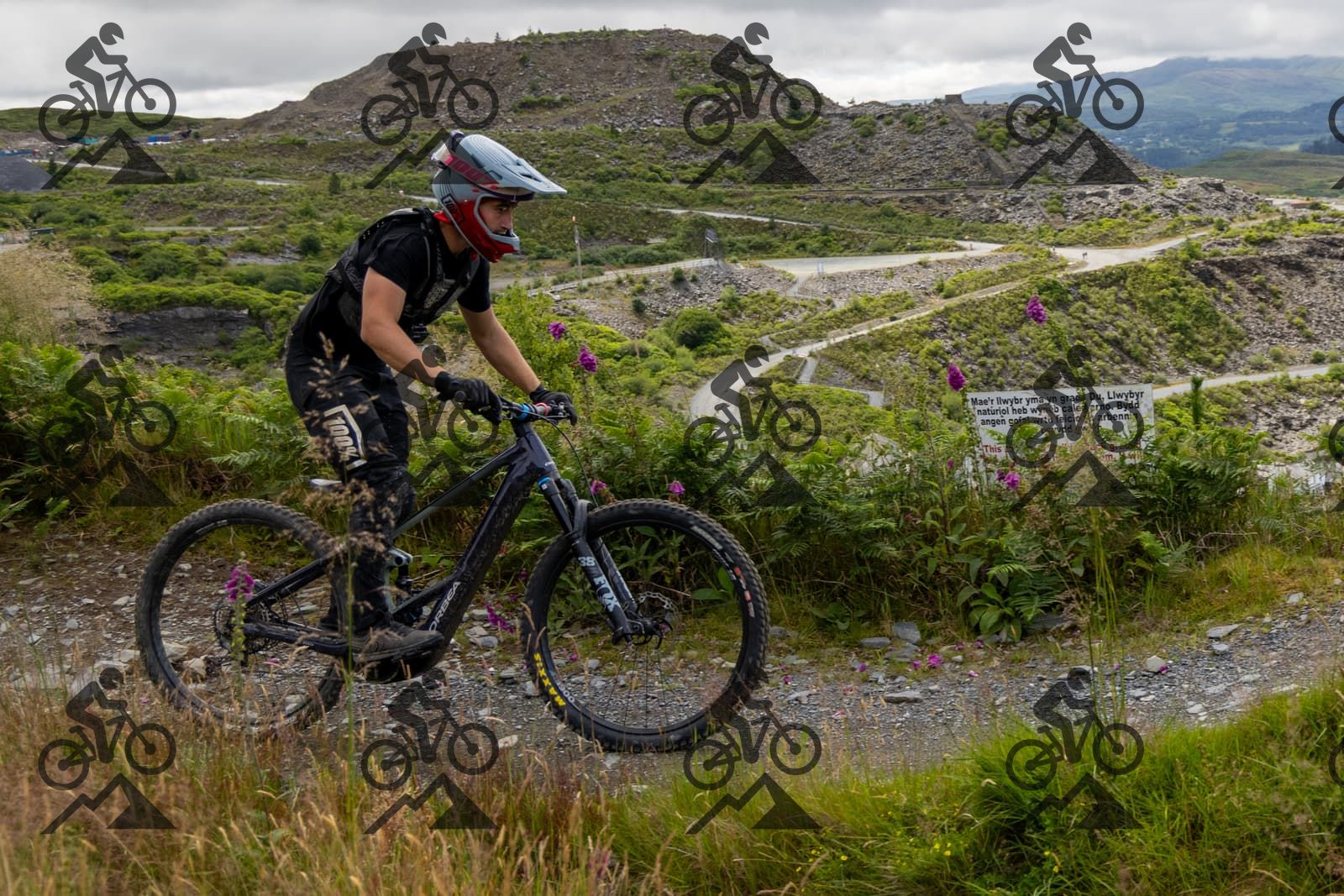 mountain bike photo at Antur Stiniog