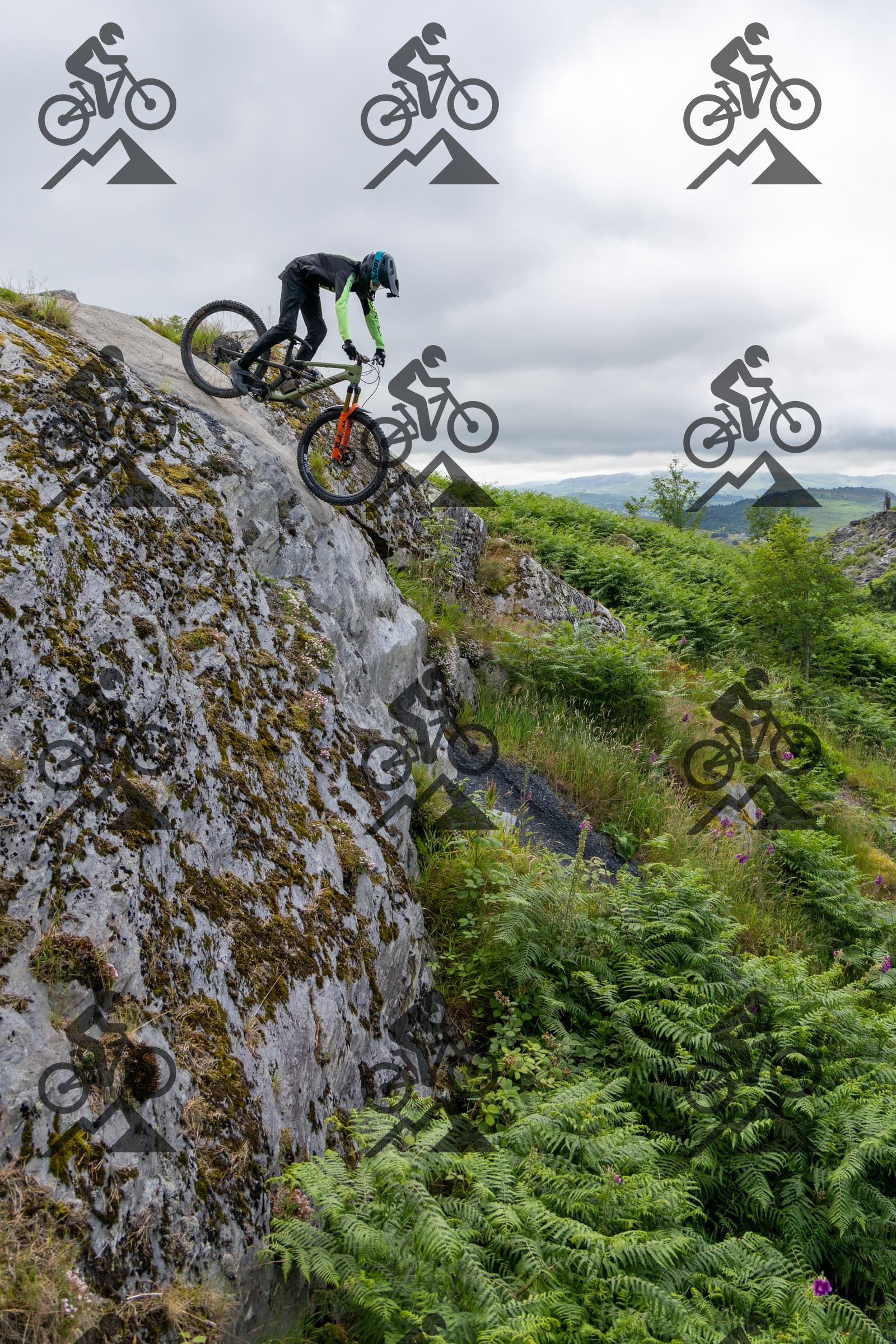 mountain bike photo at Antur Stiniog
