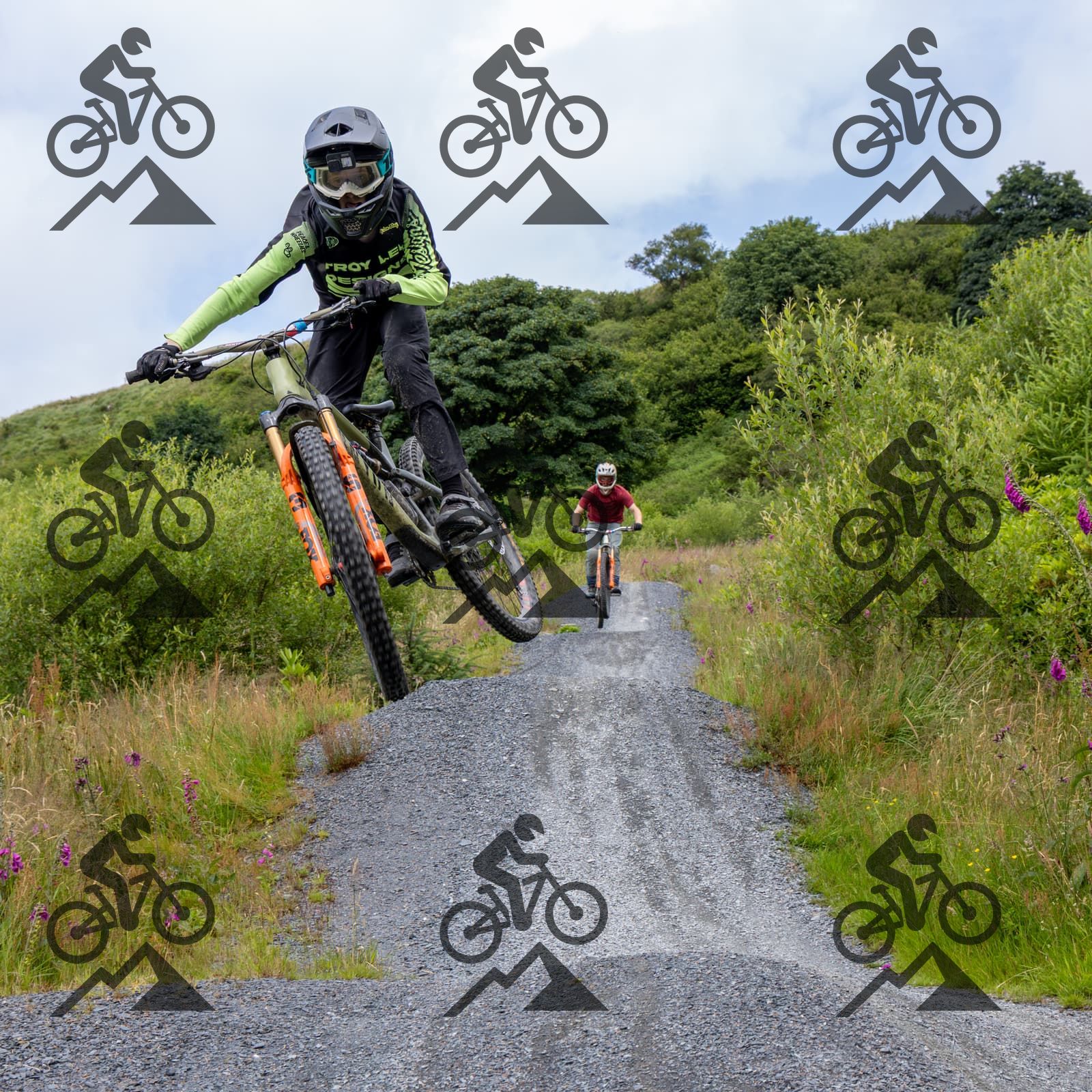 mountain bike photo at Antur Stiniog