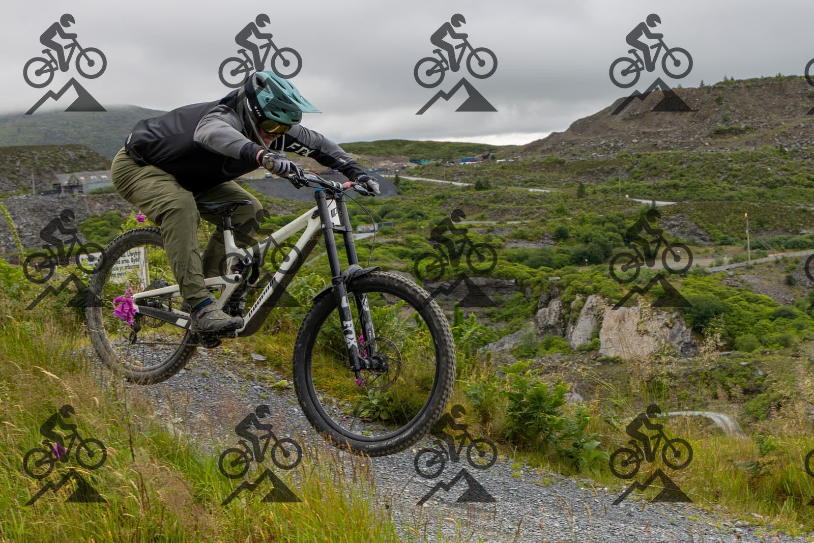 mountain bike photo at Antur Stiniog