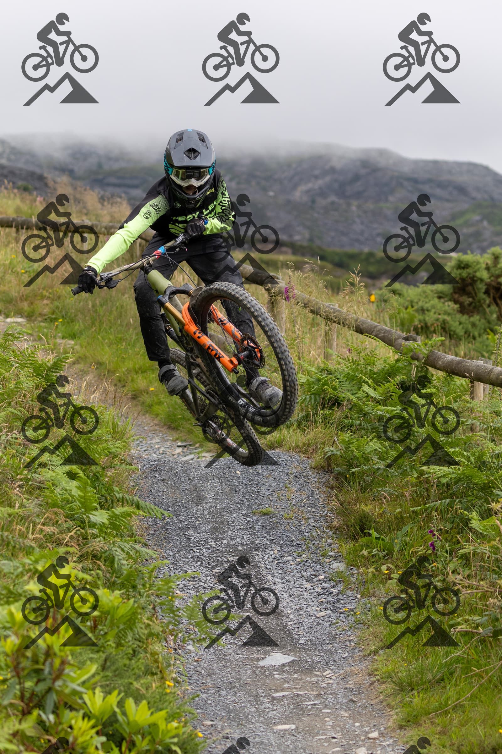 mountain bike photo at Antur Stiniog