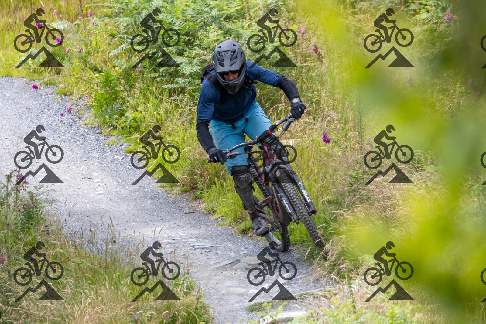 mountain bike photo at Antur Stiniog