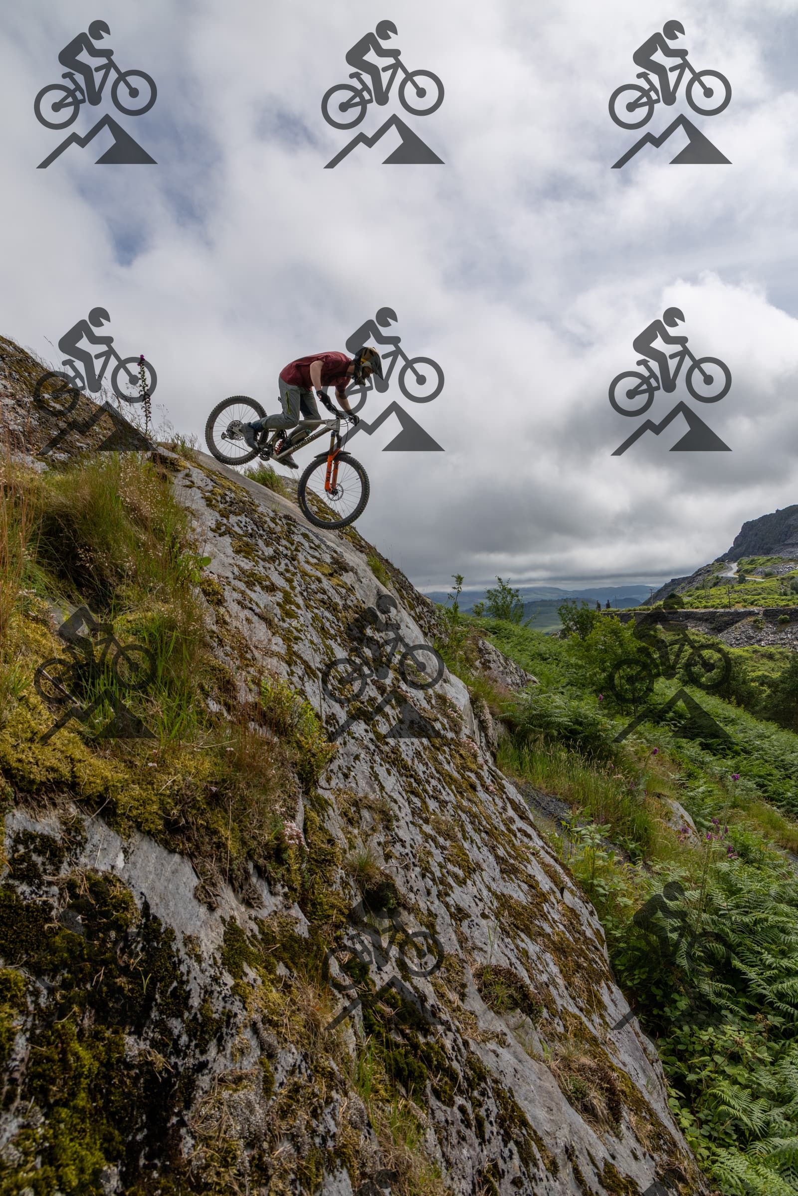 mountain bike photo at Antur Stiniog