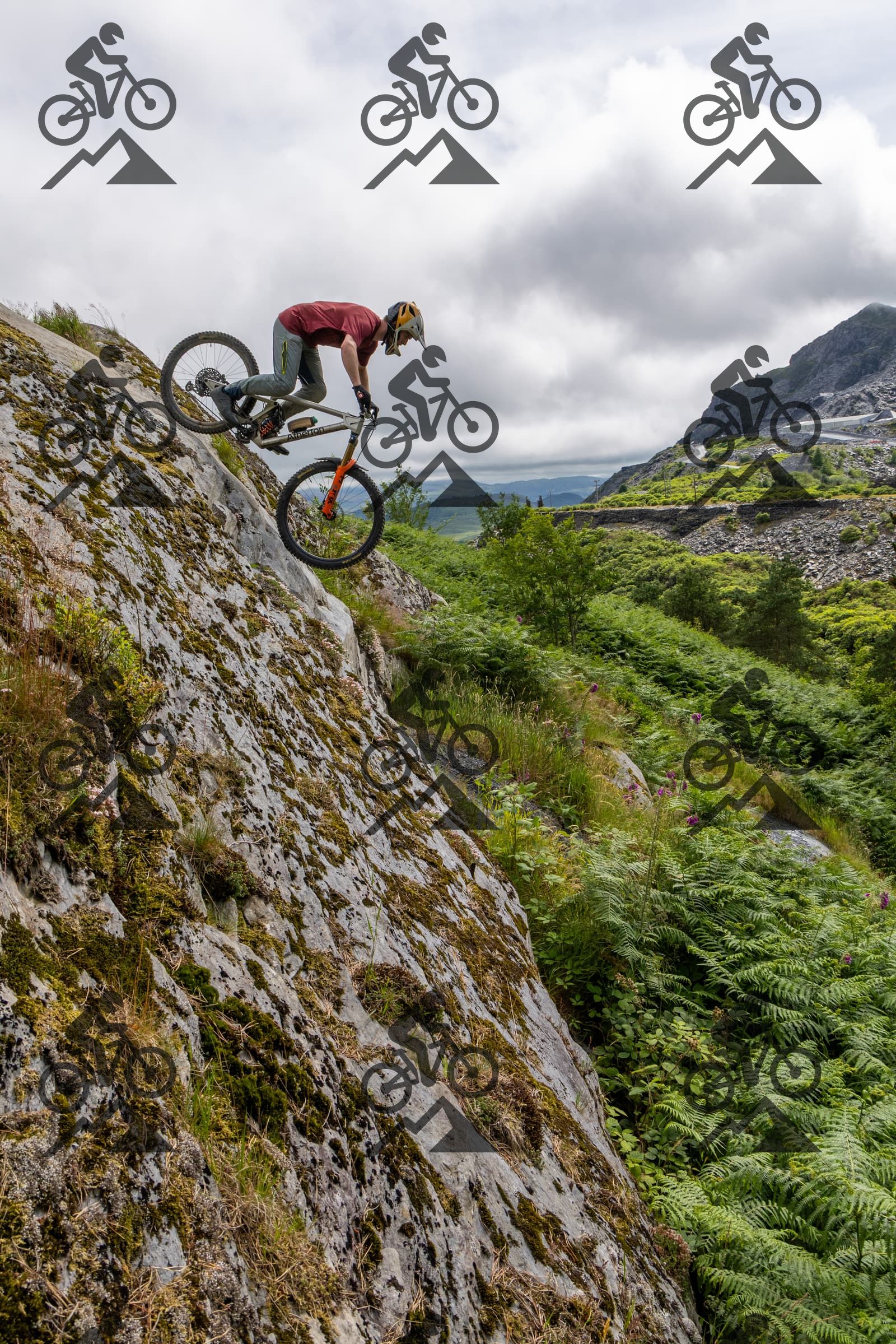 mountain bike photo at Antur Stiniog