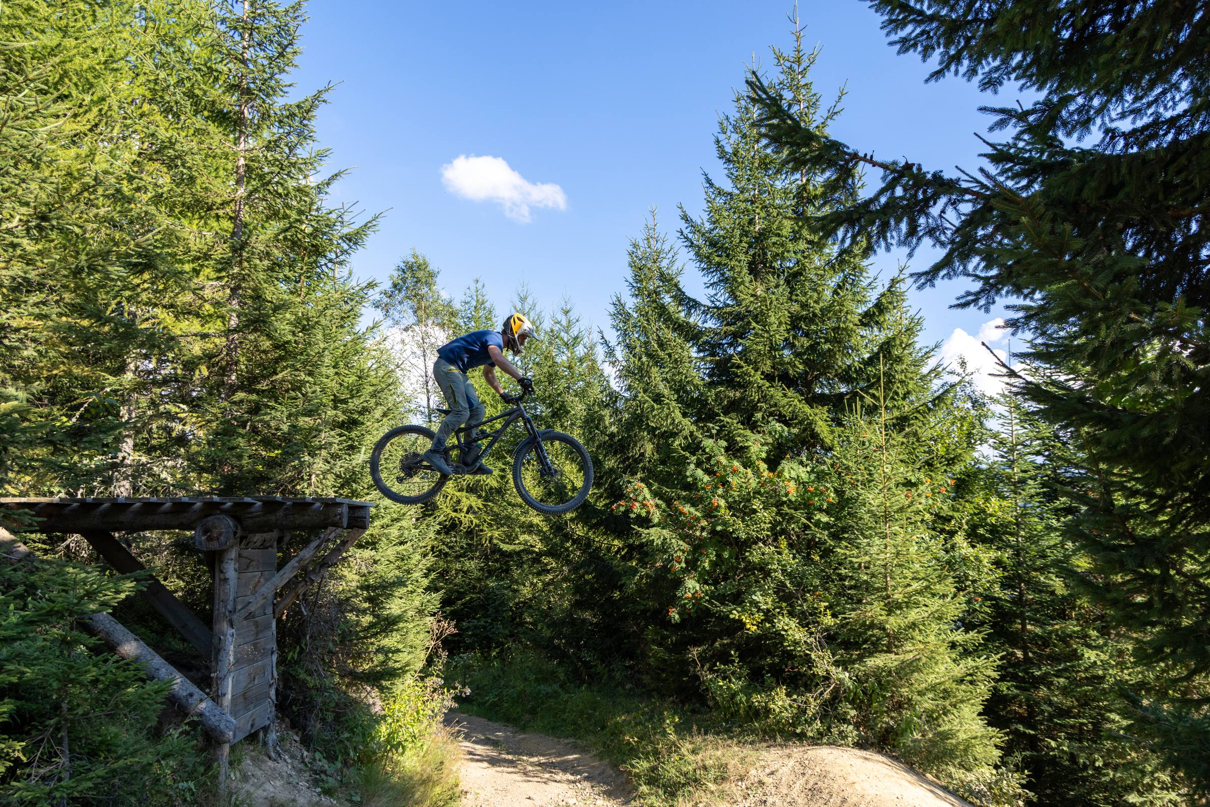 Les Gets Bike Park mountain bike location 3